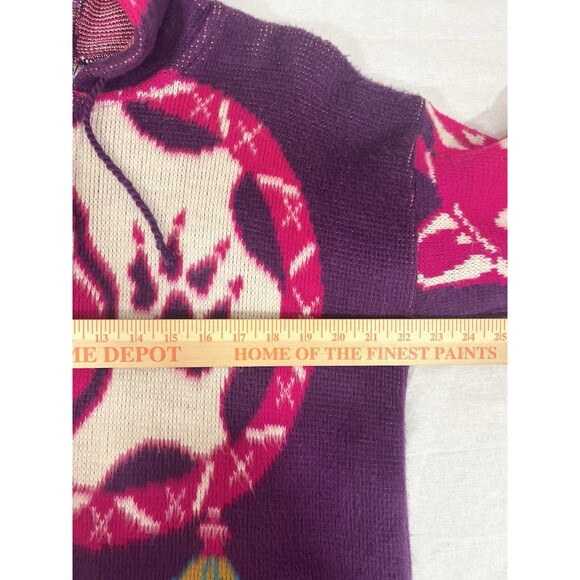 Yari Artesanias Full Zip Wool Sweater Men Size Large Native Southwestern Tribal - Picture 15 of 16